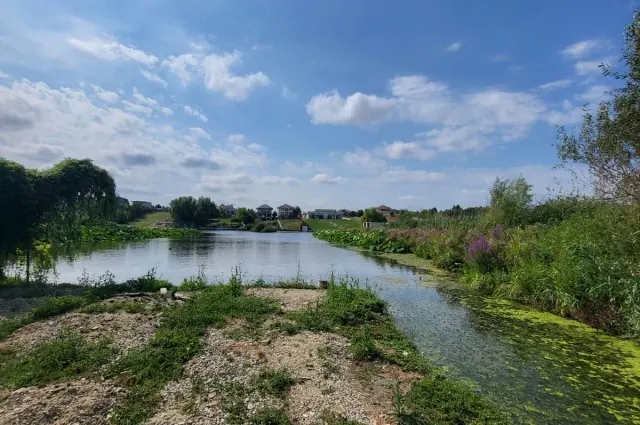 Teren intravilan de vânzare în Tâncăbești, Ilfov -2303 mp -Deschidere la lac, fotografia 3